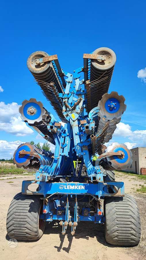 Lemken Gigant 10s, scrapers, scrubbers