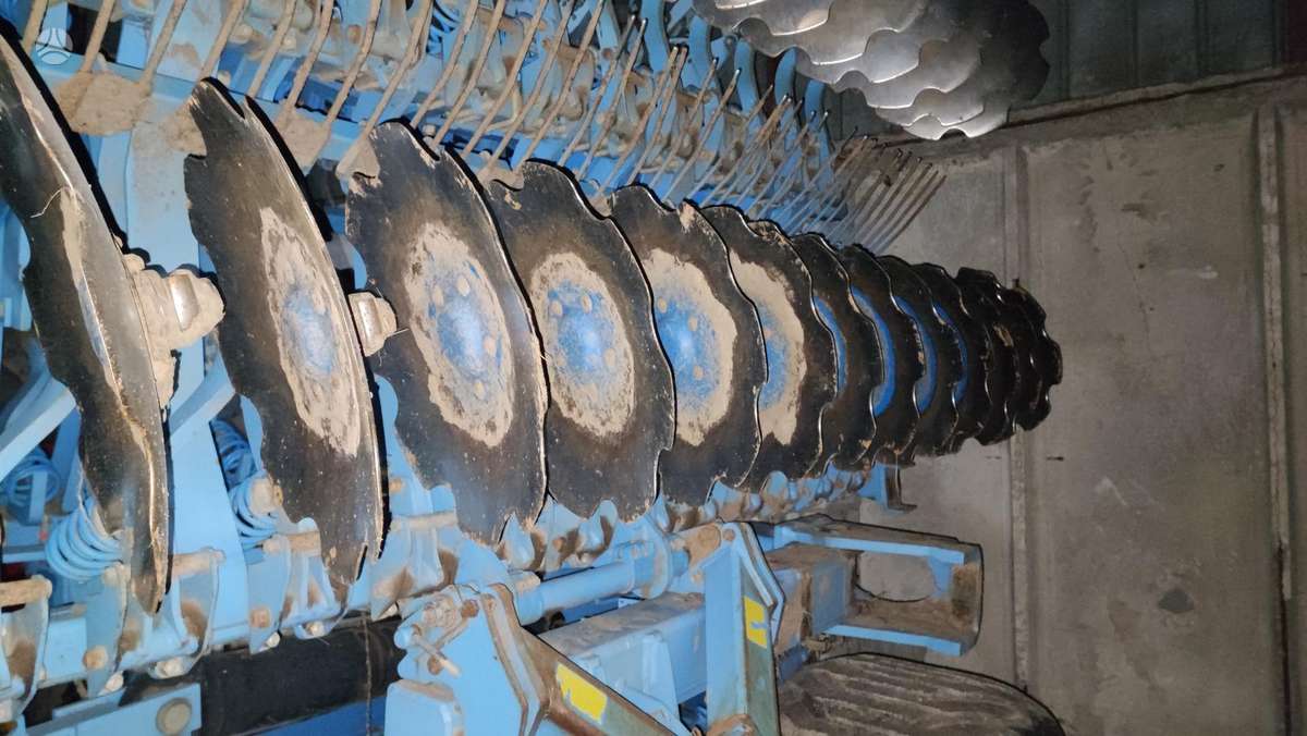 Lemken Gigant 10s, скребки, скрубберы