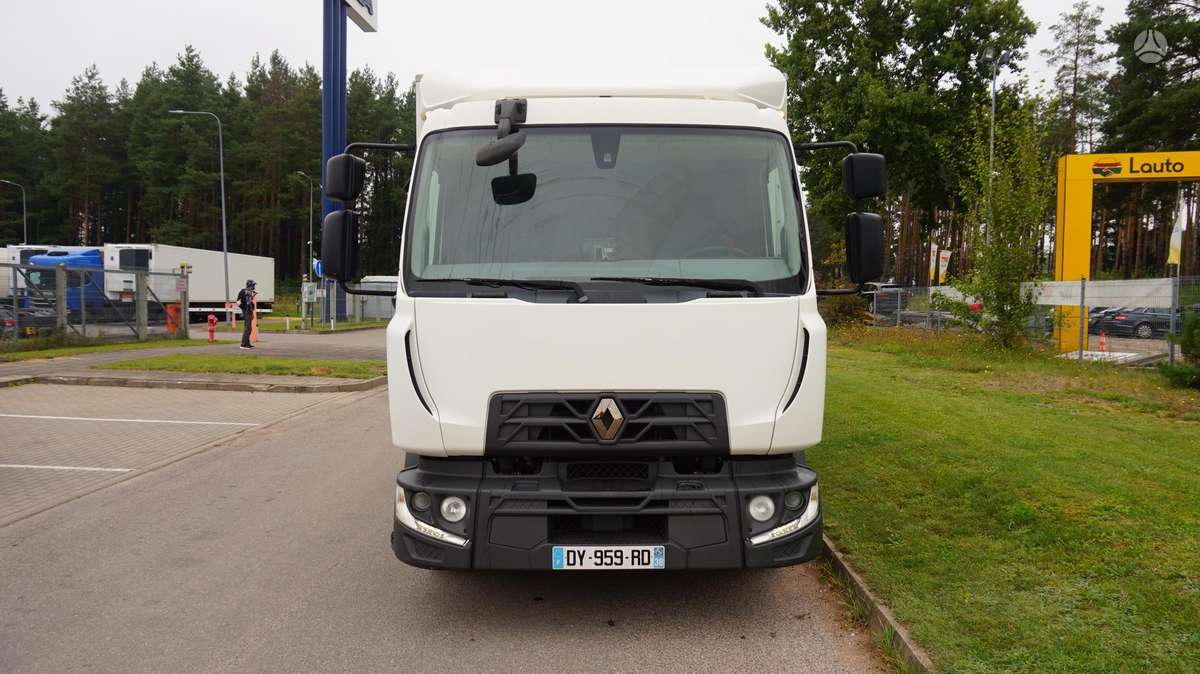 Renault D12 is Prancuzijos, box trucks / box vans