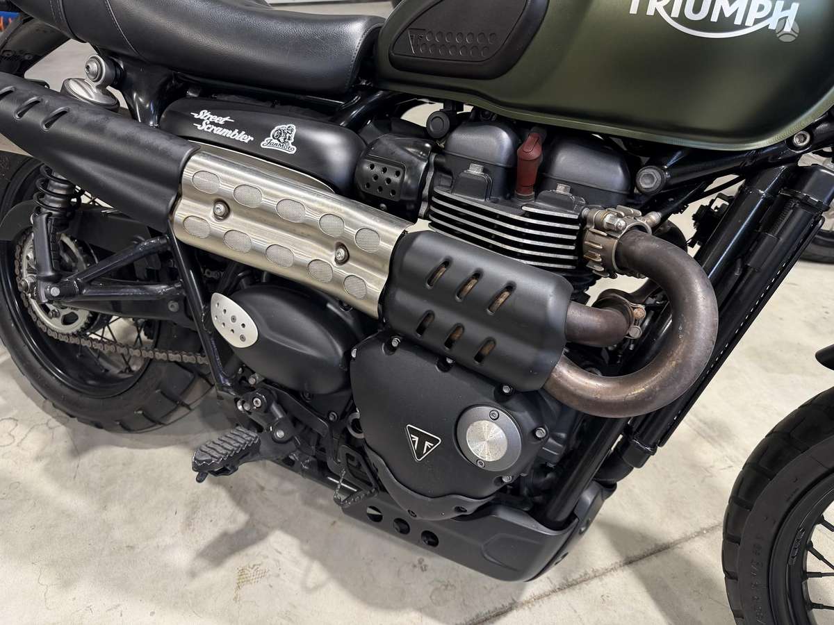Triumph Scrambler 900cc, street / classic