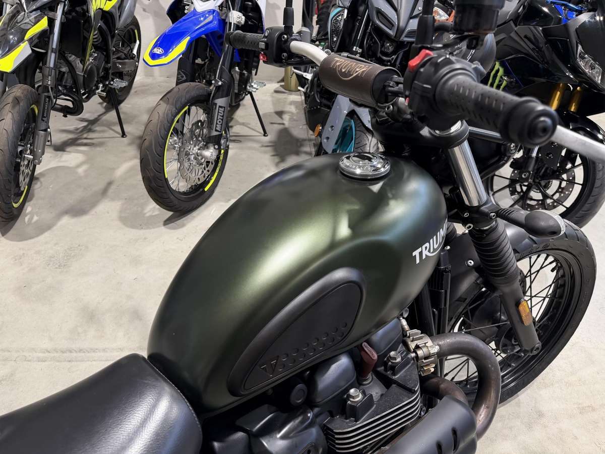 Triumph Scrambler 900cc, street / classic