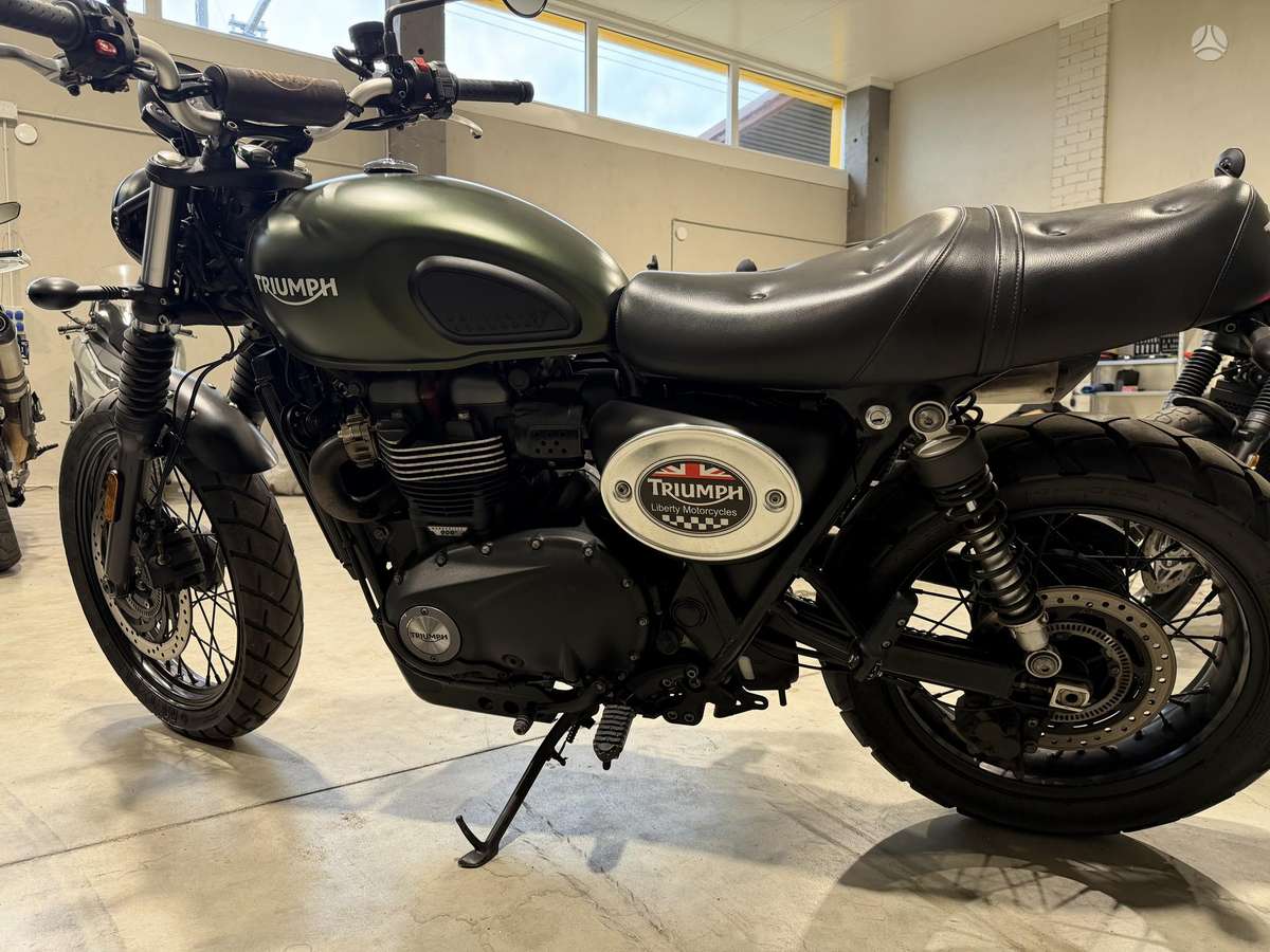 Triumph Scrambler 900cc, street / classic