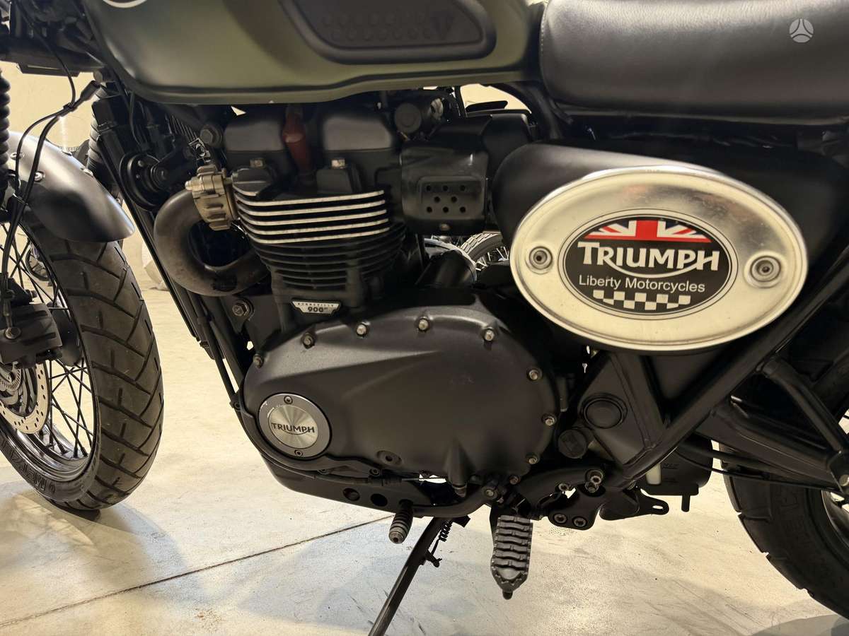 Triumph Scrambler 900cc, street / classic