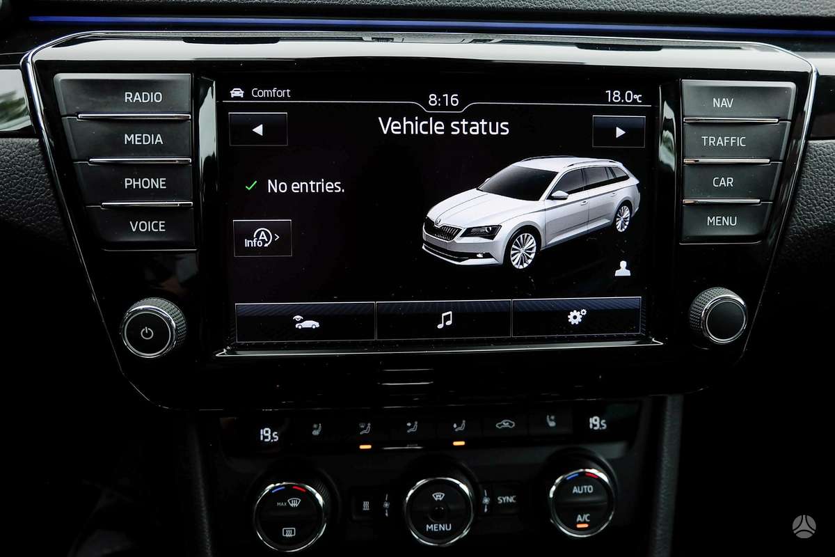 Skoda Superb, 2.0 l., universalas