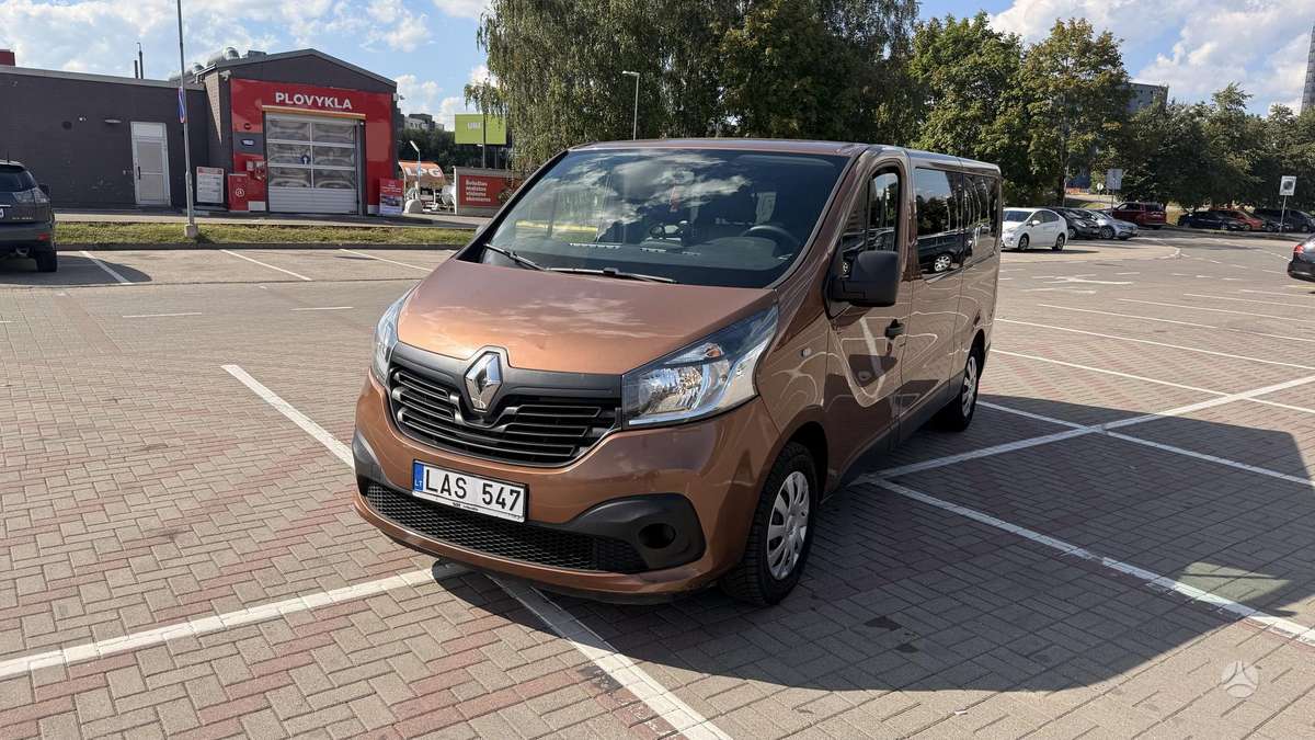 Renault Trafic, 1.6 l., Минивэн