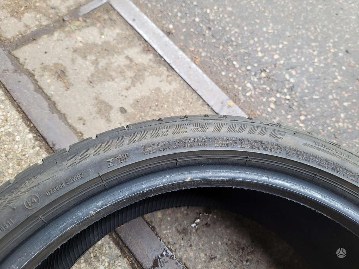 Bridgestone +225/40-19, vasarinės 255/35 R19