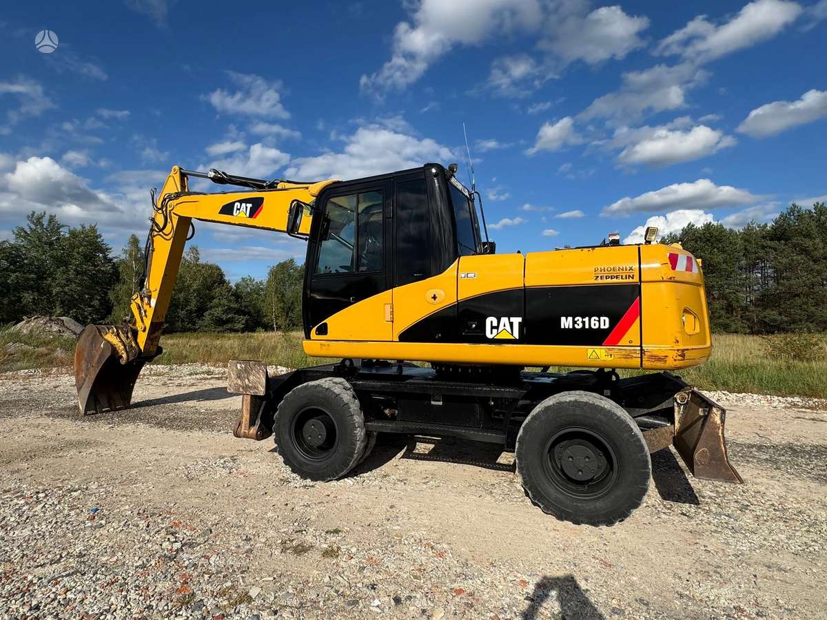 Caterpillar M316D, экскаваторы