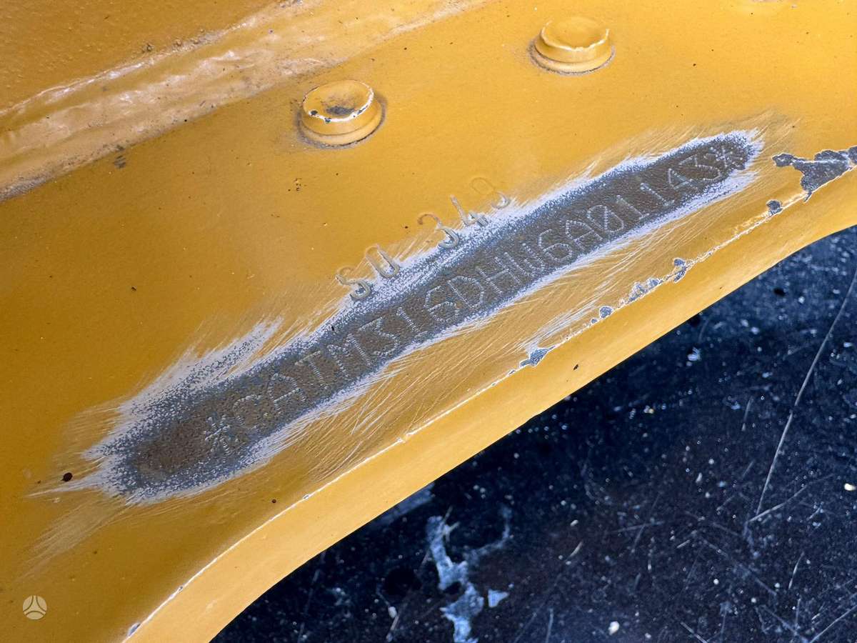 Caterpillar M316D, ekskavatoriai