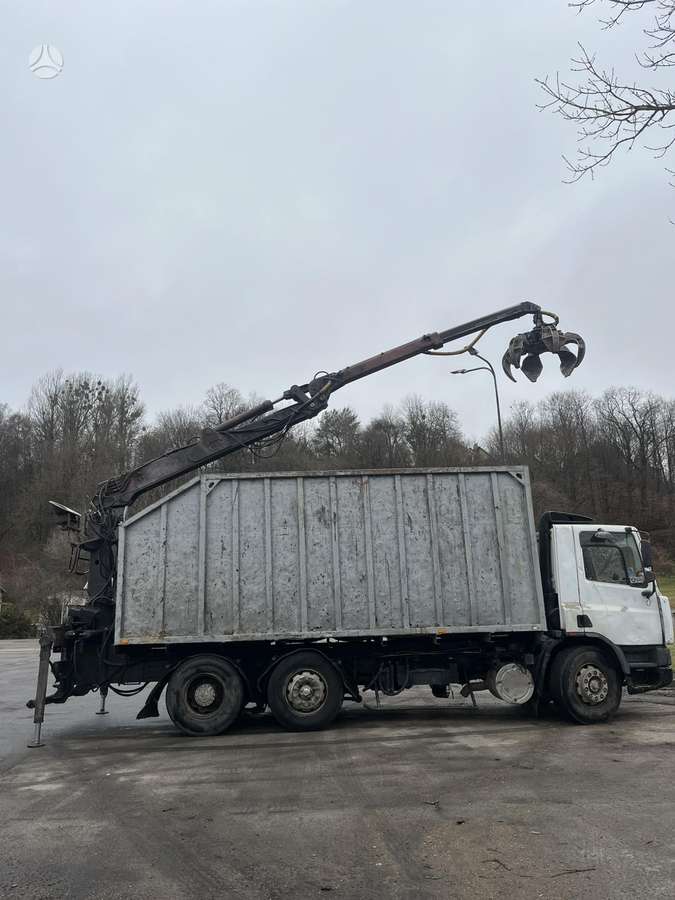 DAF FT 75CF 290, самосвалы с краном