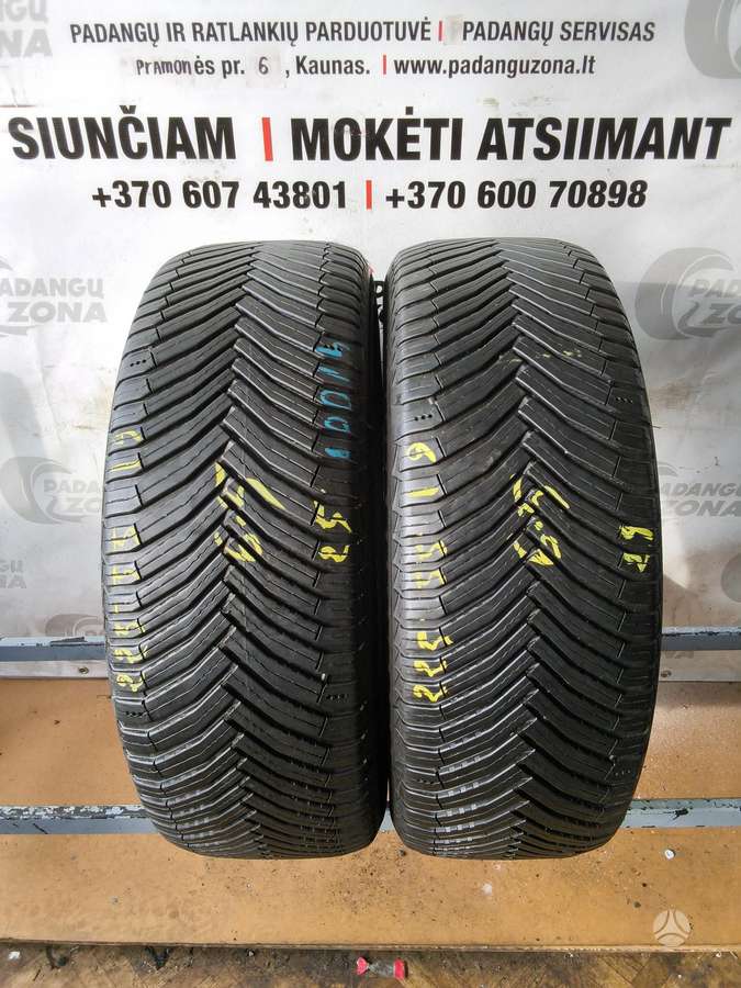 Michelin CrossClimate 2, всесезонные 225/55 R19