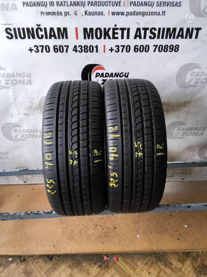 Pirelli Pzero, summer 225/40 R18