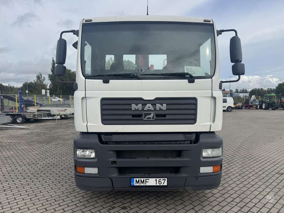 MAN 26.360, dumpers with crane