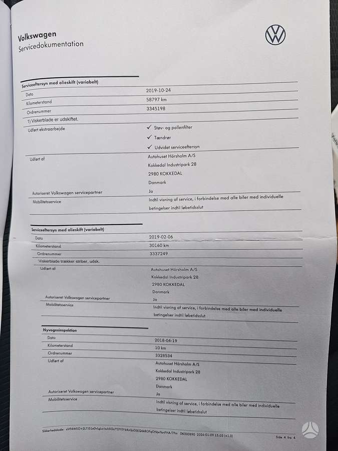 Volkswagen Golf, 1.5 l., Универсал