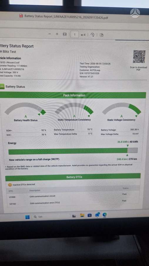 Nissan Leaf, Nissan Leaf 62kw, engine parts