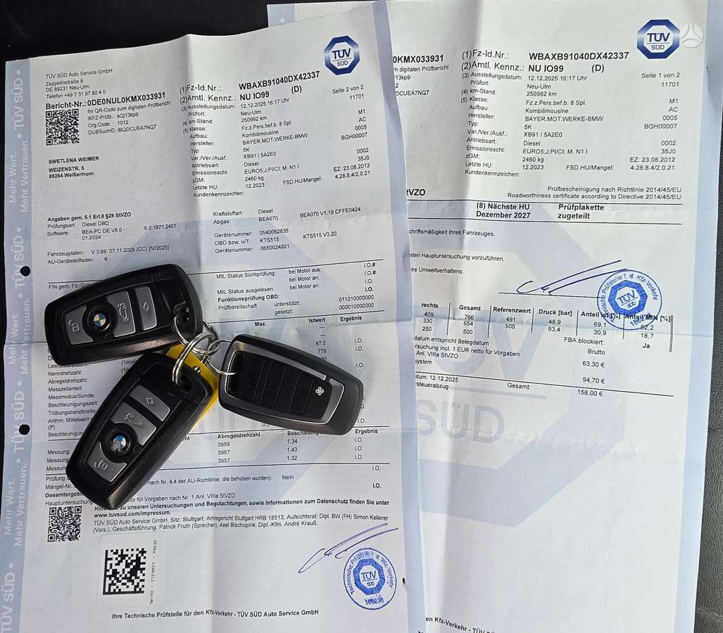 BMW 525, 2.0 l., Универсал