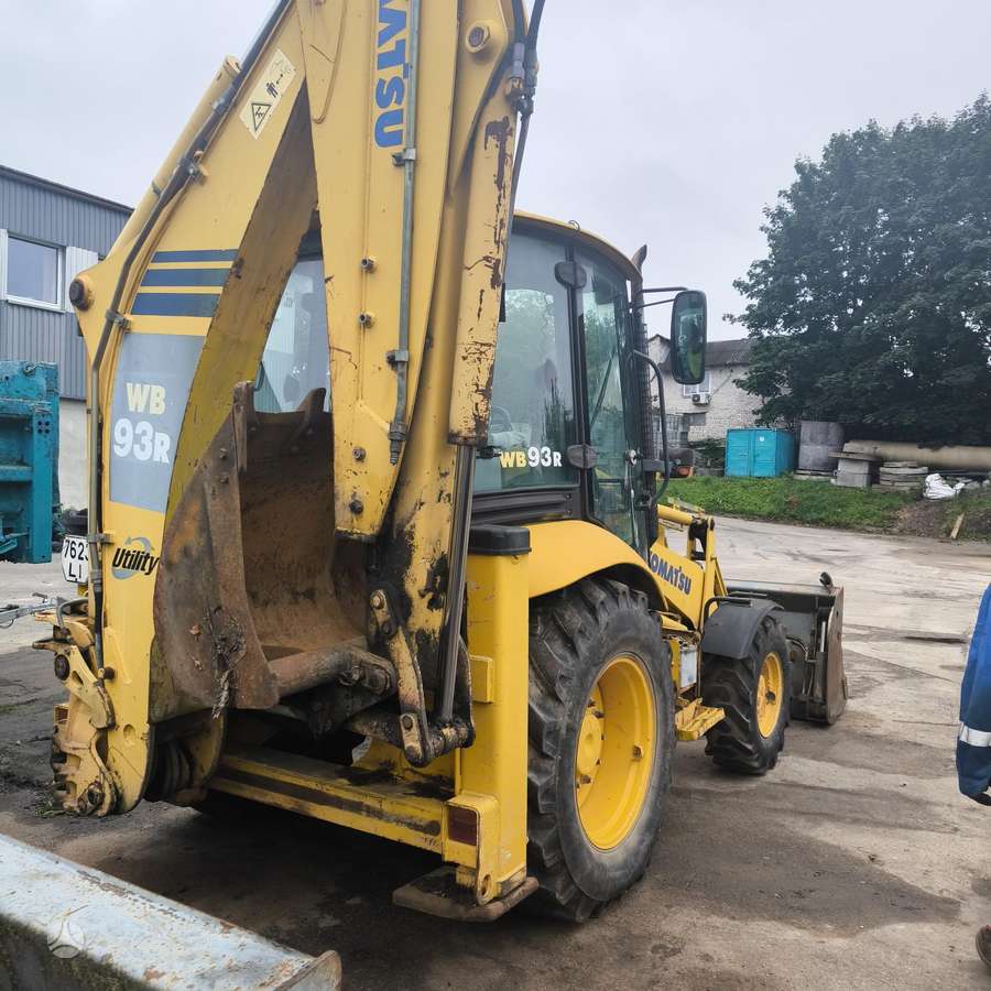 Komatsu WB93, excavator loader