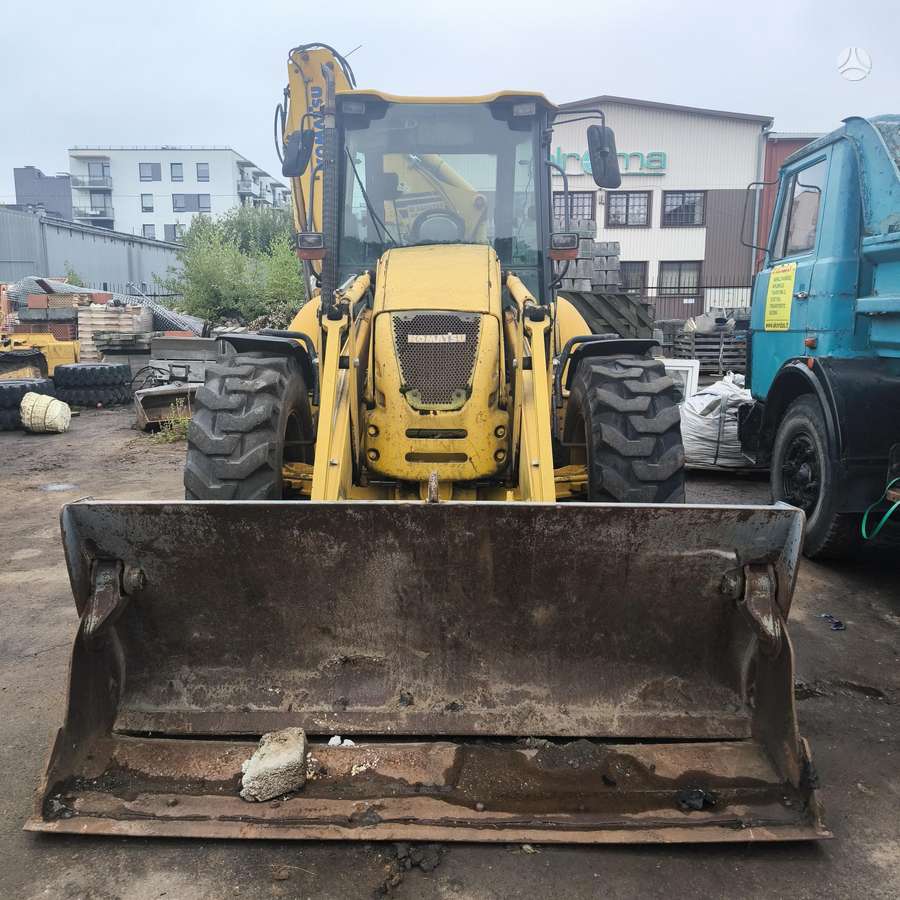 Komatsu WB93, excavator loader