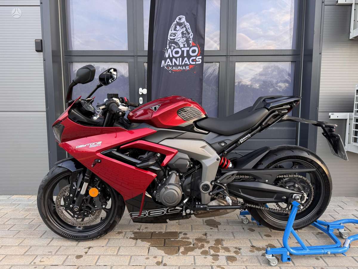 Triumph Daytona 660cc, superbikes