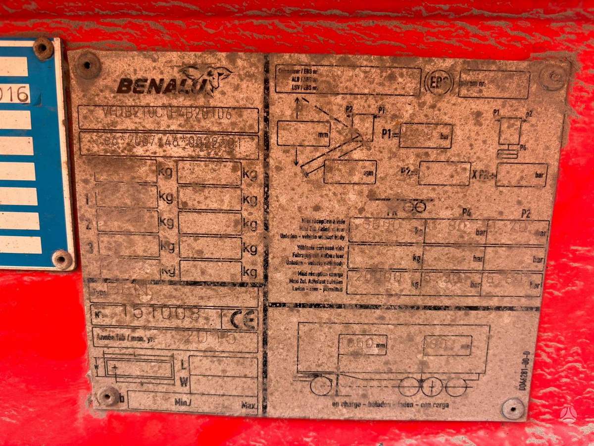 Benalu Siderale 92, самосвалы