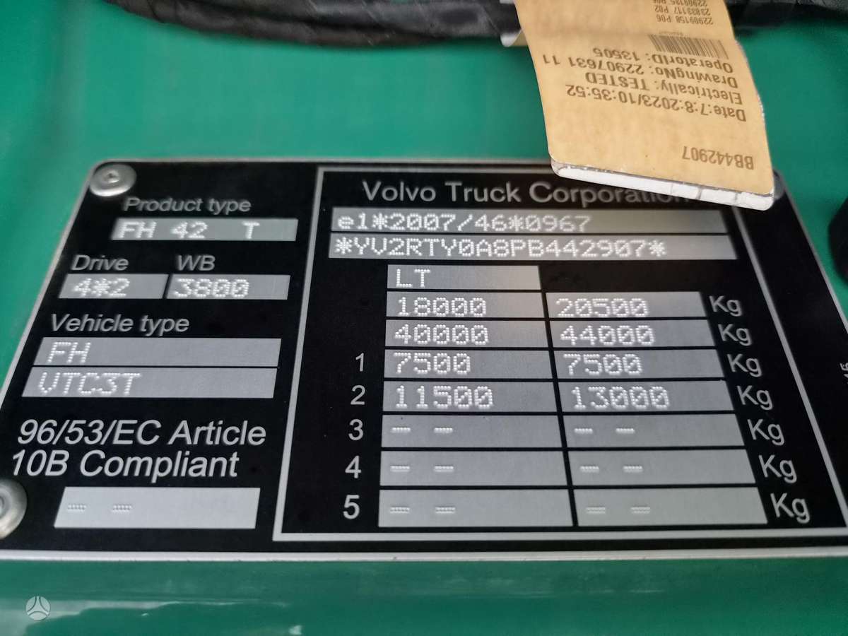 Volvo FH 460, double sleeper
