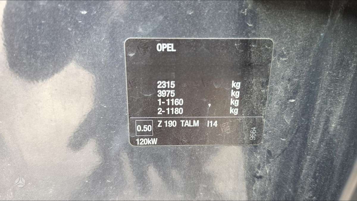 Opel Insignia Z190