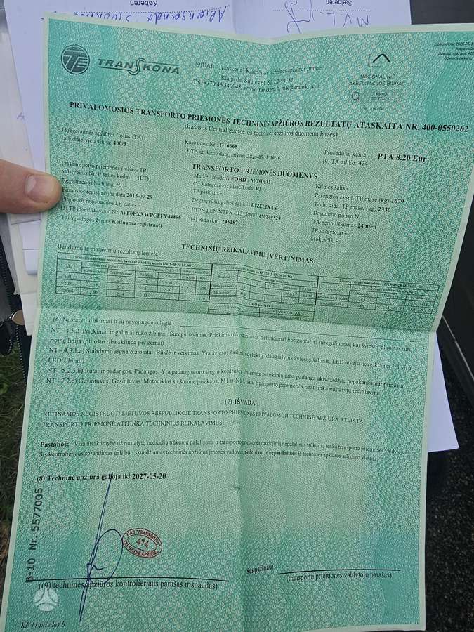 Ford Mondeo, 2.0 l., Универсал