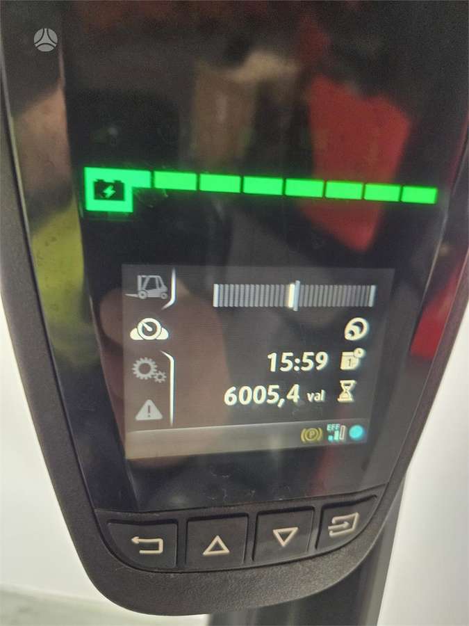 Linde E14, šakiniai krautuvai