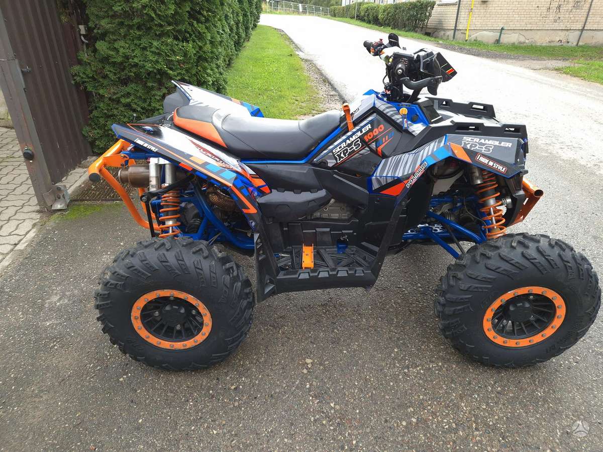 Polaris Scrambler 1000cc, квадроциклы