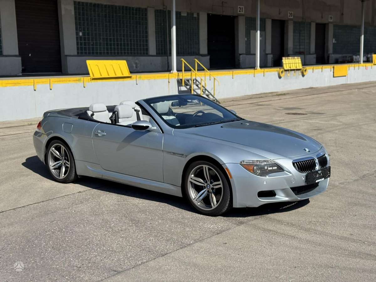BMW M6, 5.0 l., convertible