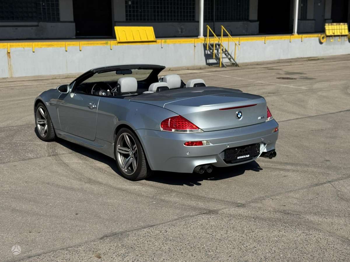 BMW M6, 5.0 l., convertible
