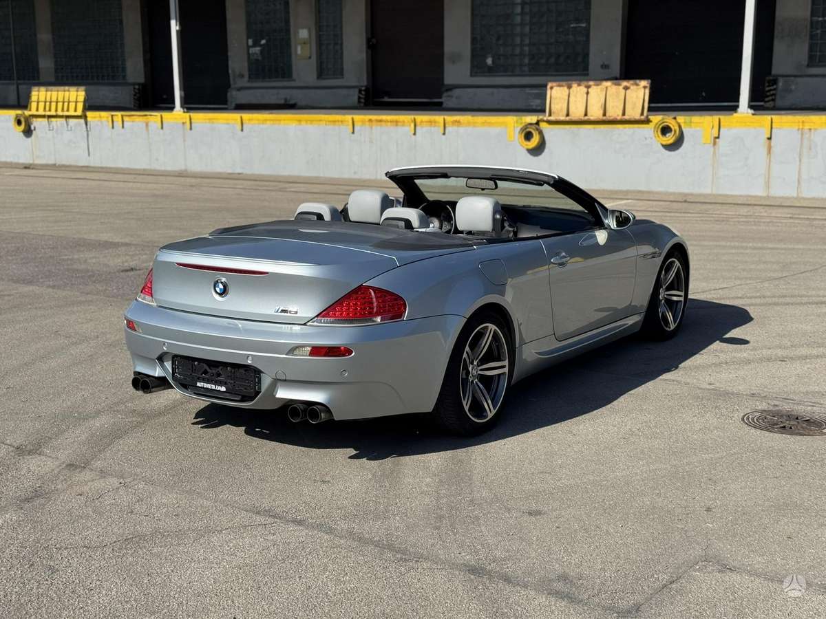 BMW M6, 5.0 l., convertible