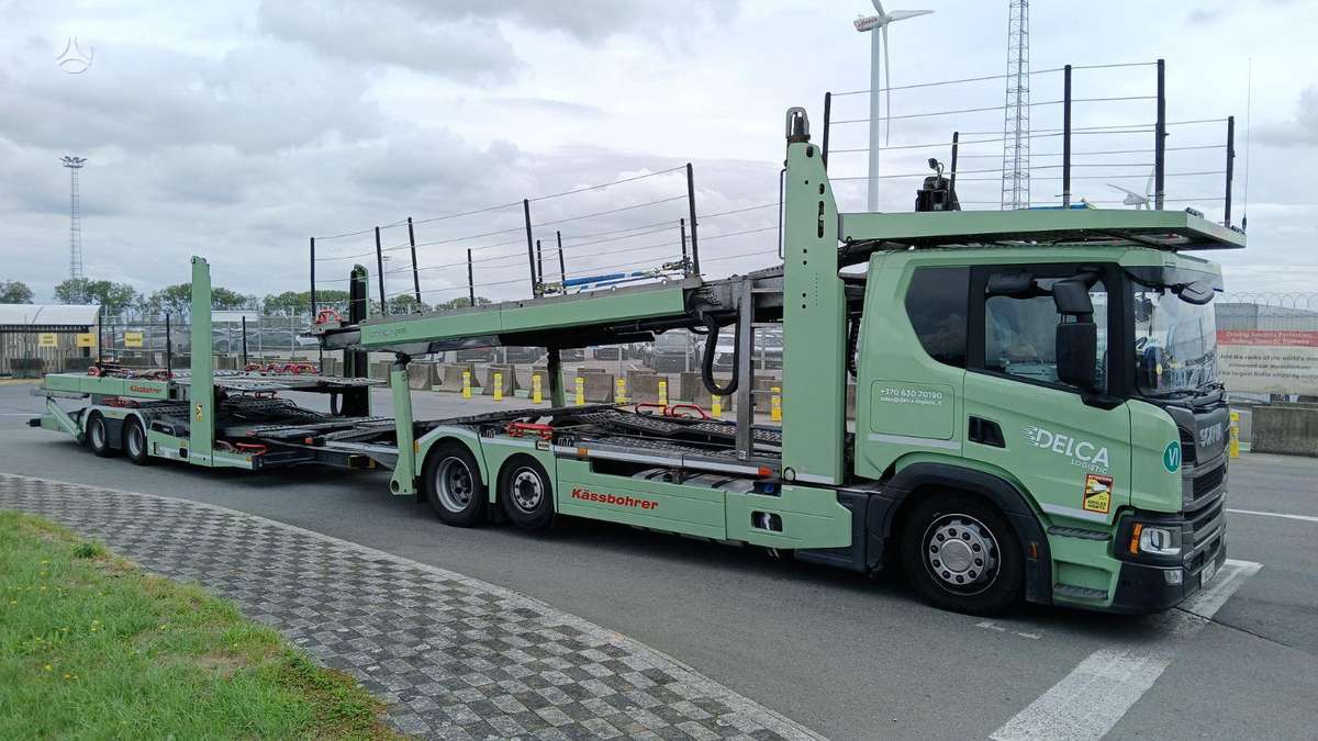 Scania P460, auto transporters