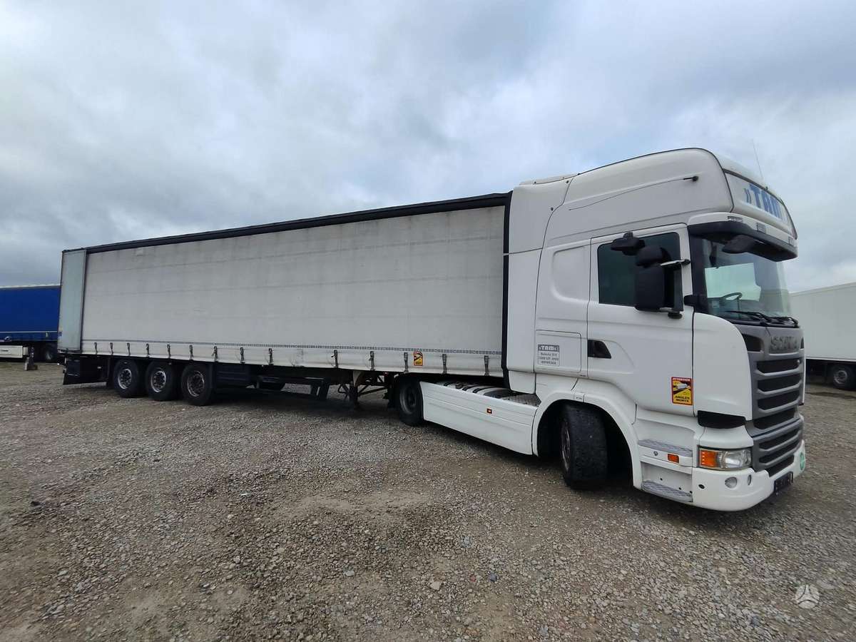 Scania R450, 2 miegamosios vietos