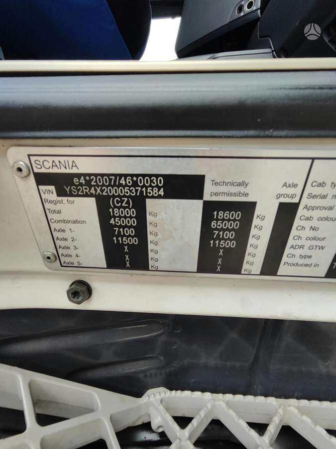 Scania R450, 2 miegamosios vietos