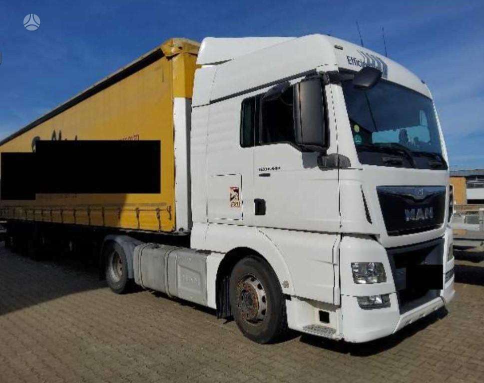MAN TGX 18.500, semi-trailer trucks