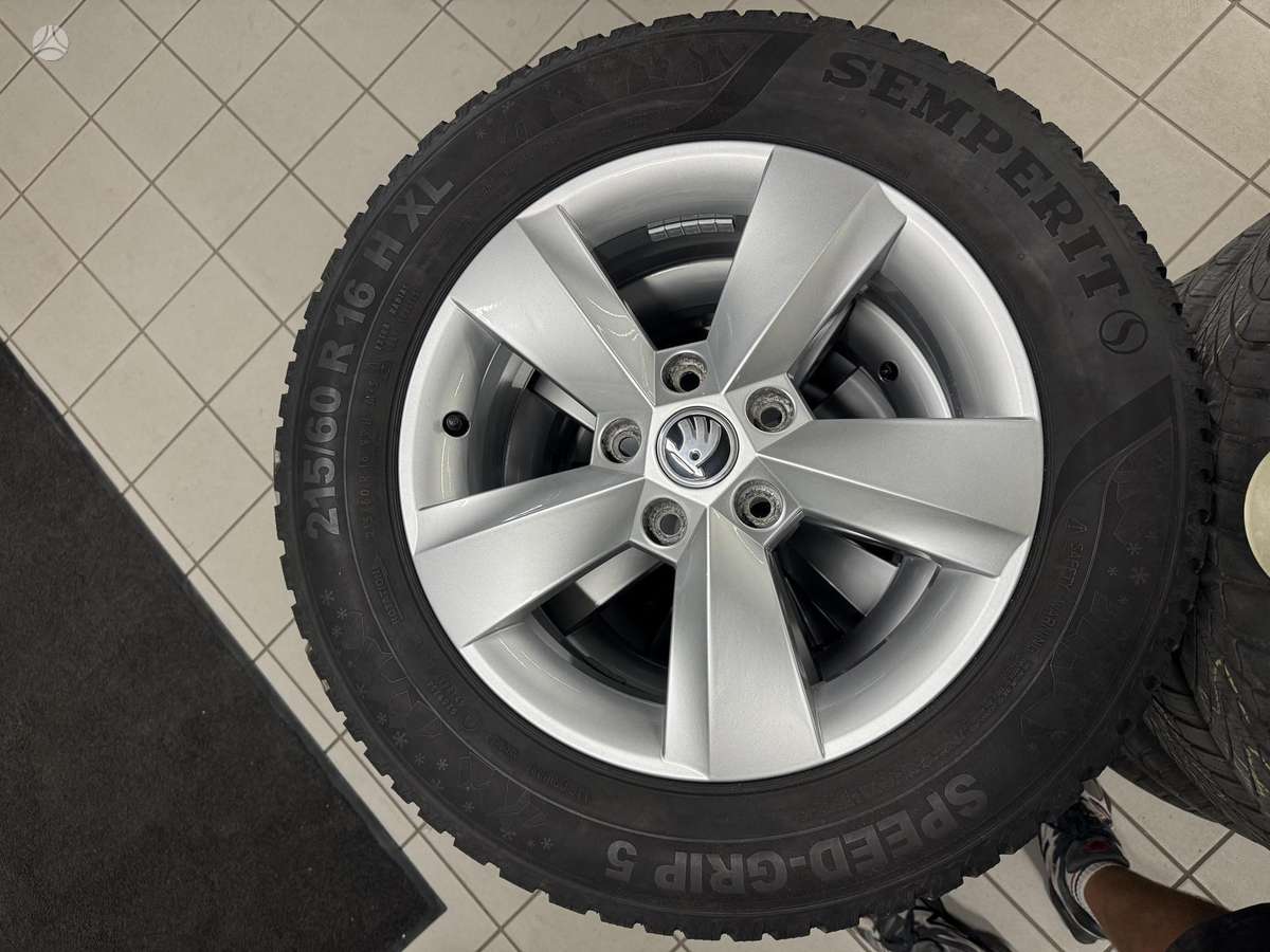 Skoda, light alloy, R16