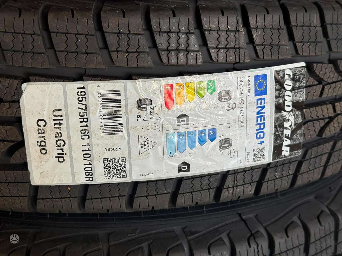 Goodyear ULTRAGRIP CARGO | 2026, winter 195/75 R16