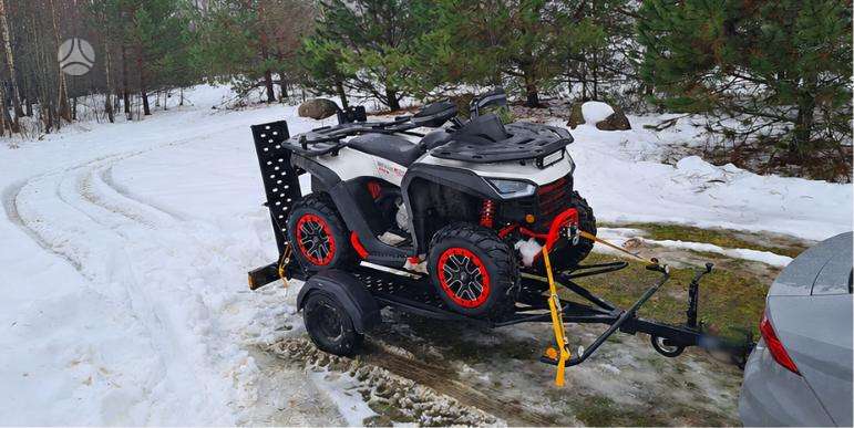 Brenderup ATV, motociklų priekabos