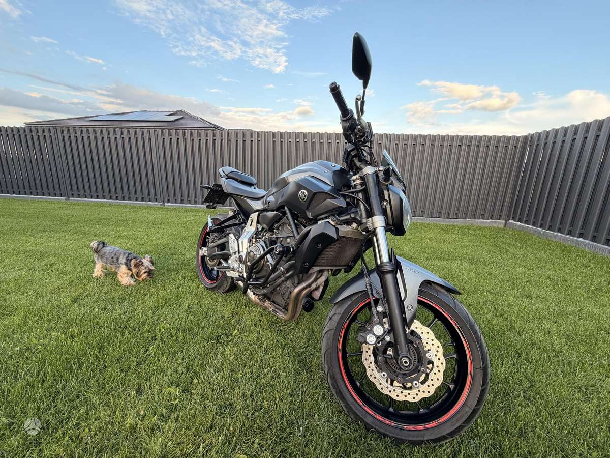 Yamaha MT 07 698cc, street / classic