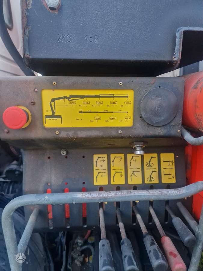 Scania P 94 GB, с краном
