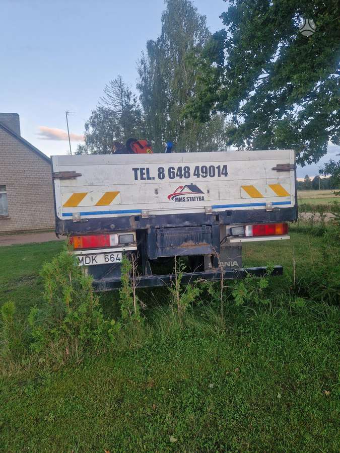 Scania P 94 GB, с краном