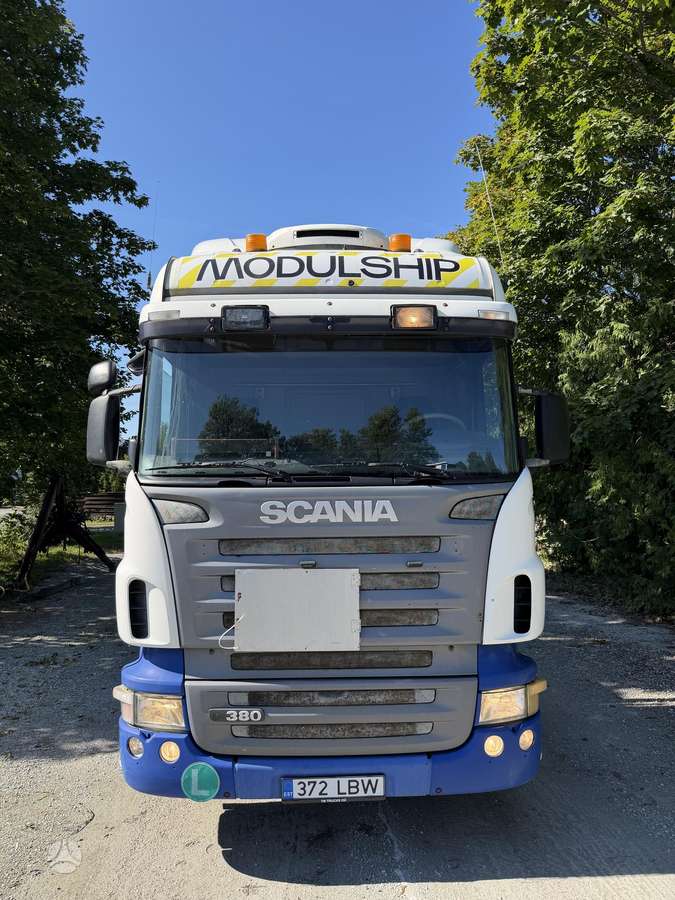 Scania R380 Retarder, BDF, container trucks