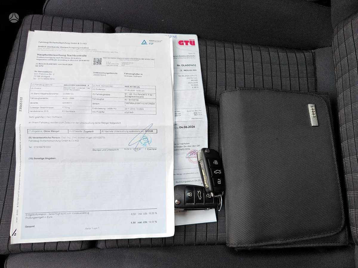 Audi A3, Хэтчбек