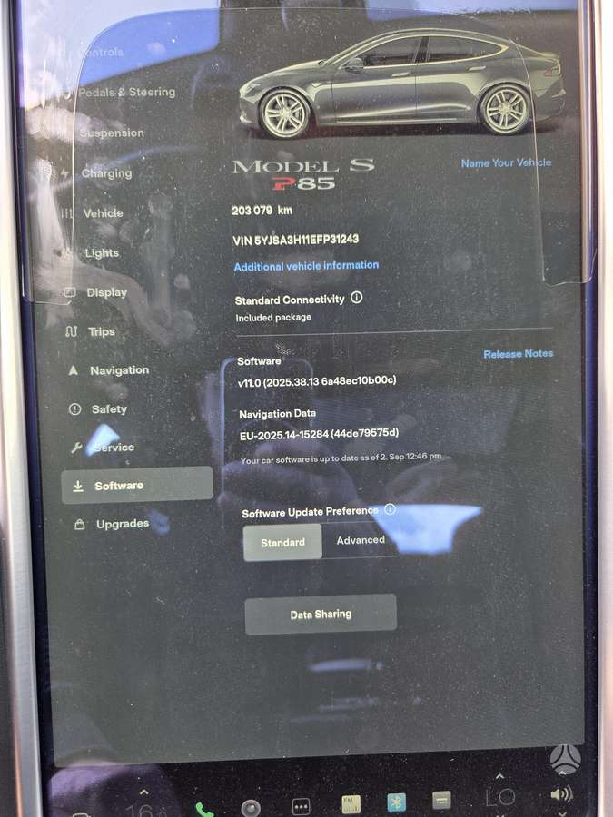 Tesla Model S, saloon / sedan