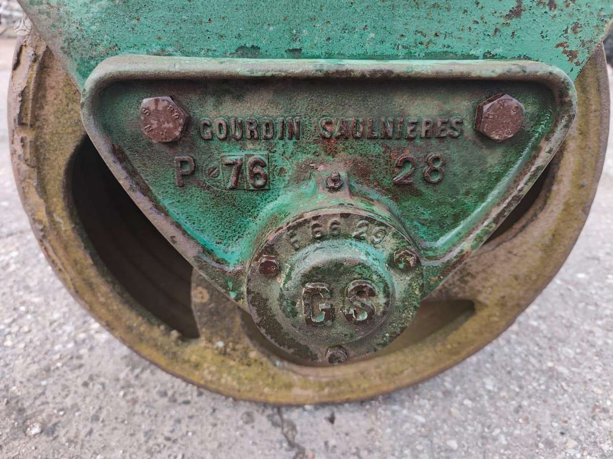 Gourdin 720, уплотняющие, выравнивающие катки