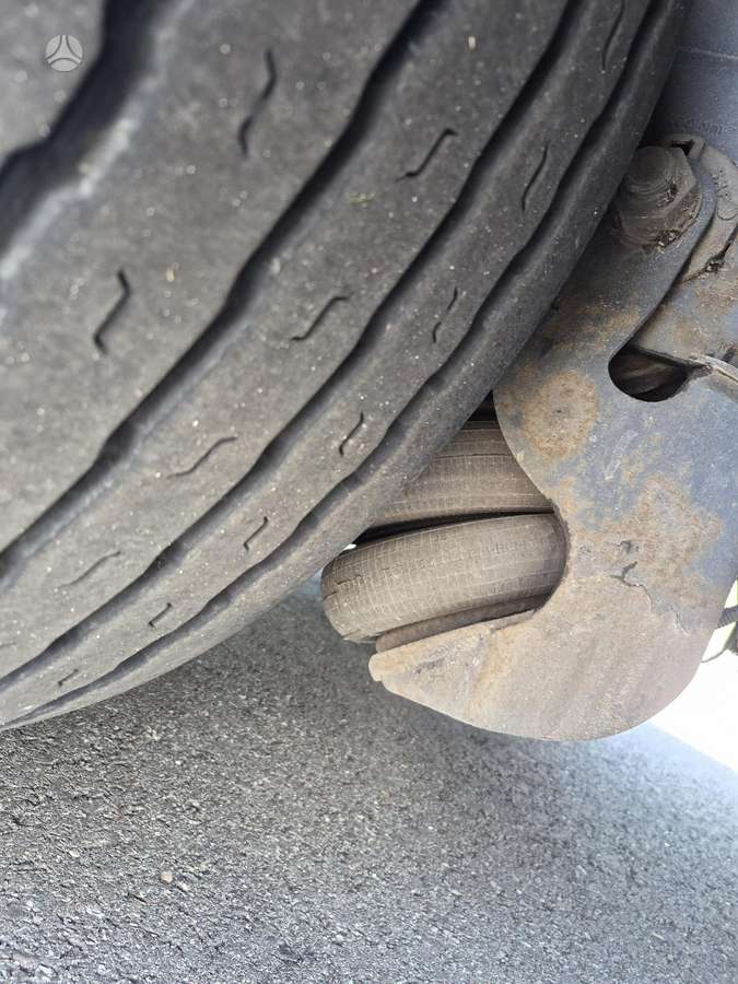 Krone SD pakeliama ašis, užuolaidinės / tentinės