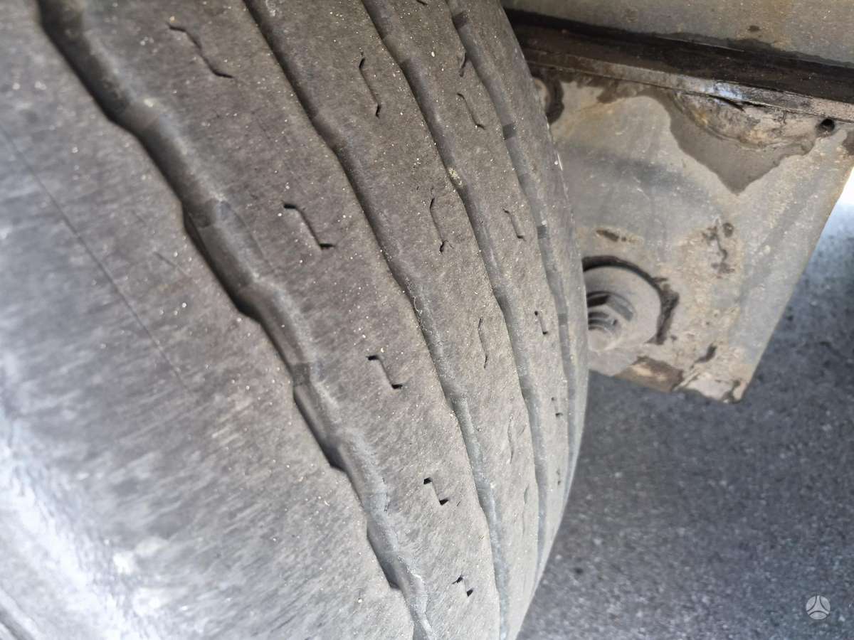 Krone SD pakeliama ašis, užuolaidinės / tentinės