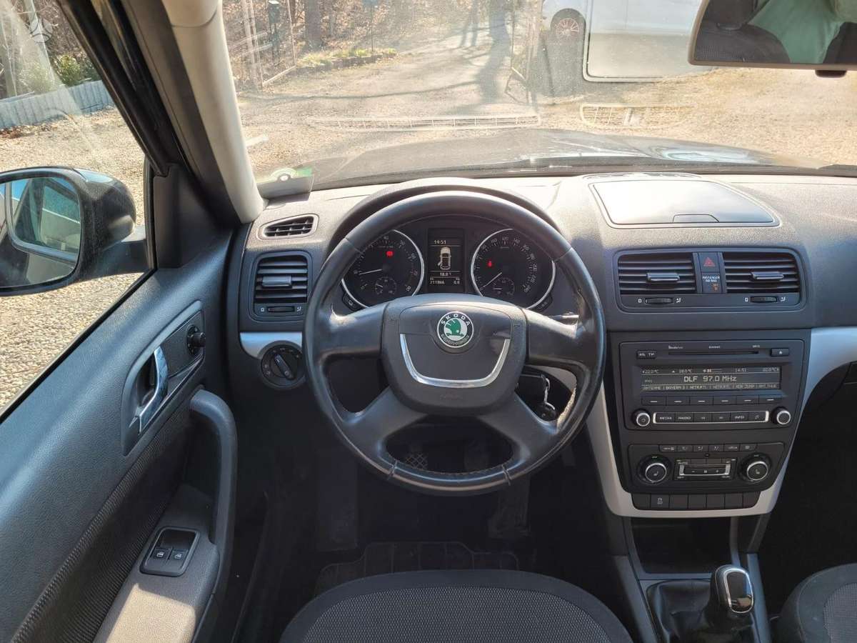 Skoda Yeti dalimis