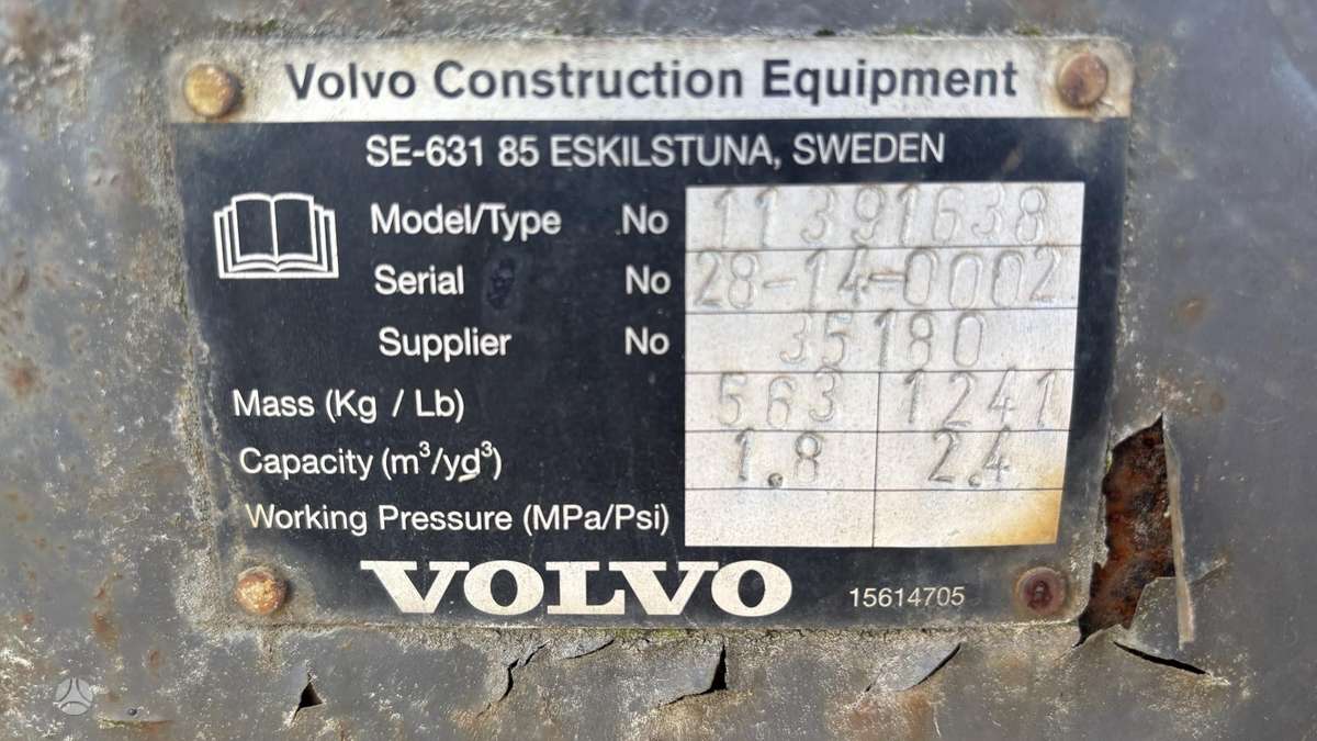 Volvo Volvo BM, kaušai