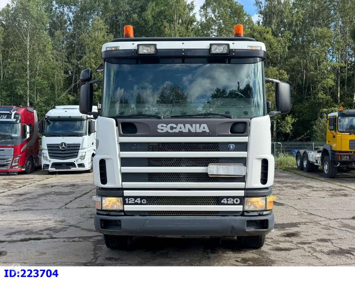 Scania R124, concrete mixer trucks
